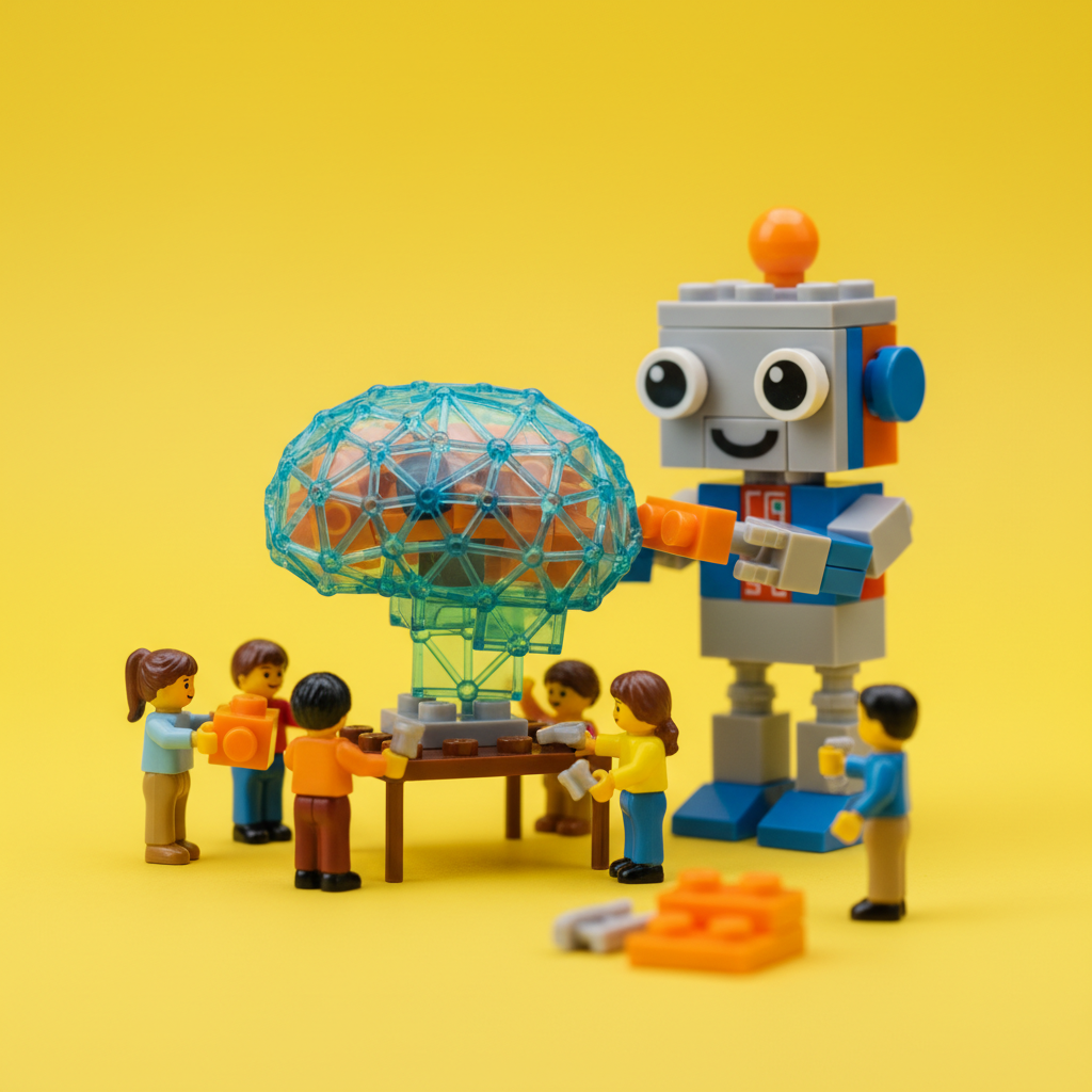 От кубиков LEGO к нейросетям: как обучать дошкольников основам ИИ без экранов
